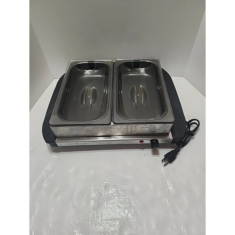 Cook's‎ Essential Non Stick Buffet Server 2 Trays 13 X 7